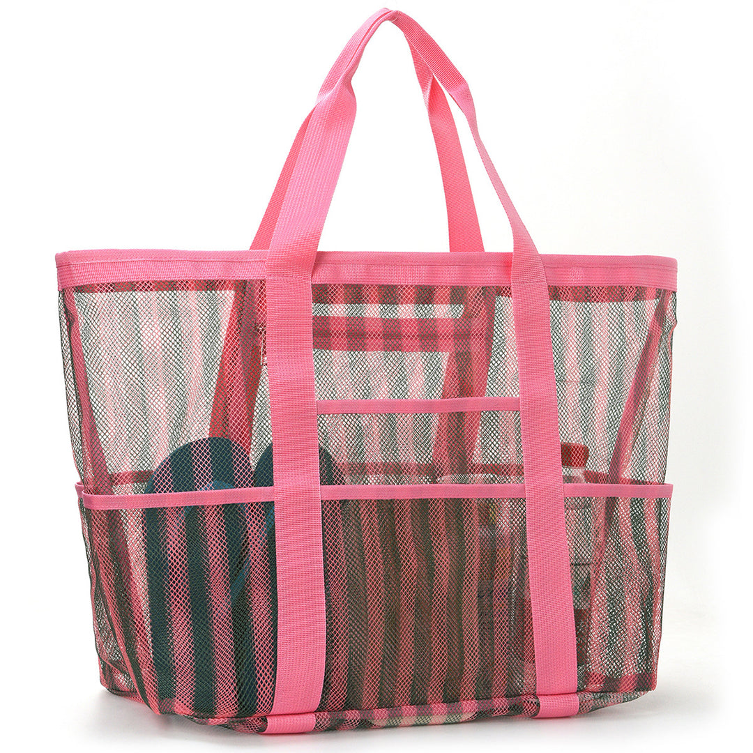 Practical Mesh Beach Bag Bowlift