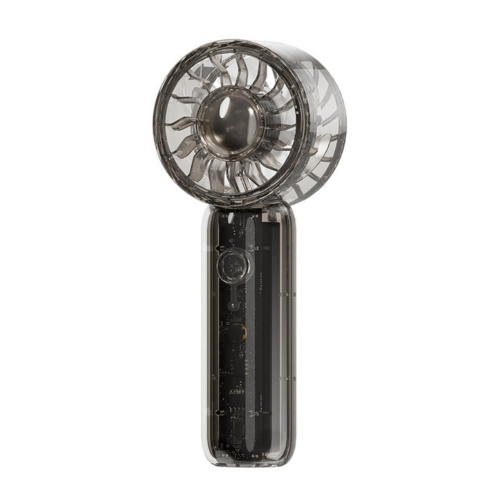 Ladies Portable Hand Fan with Powerful Wind Power Bowlift