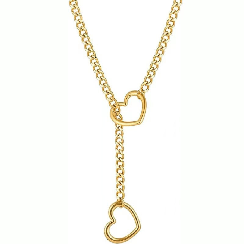 Modern Link Chain Necklace Bowlift
