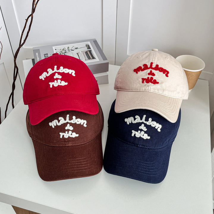Men's Embroidered Logo Adjustable Baseball Cap Bowlift
