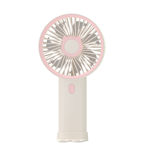 Ladies Portable Hand Fan with Integrated Animation Design Bowlift