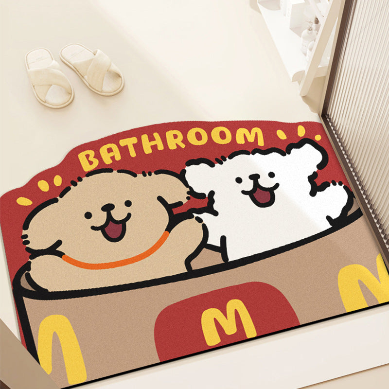 Cartoon Bath Mat Bowlift