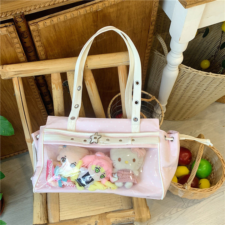 Transparent Display Tote Bag Bowlift