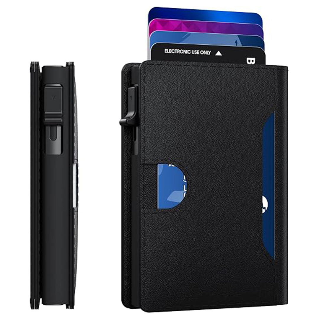 Slim RFID-Blocking Cardholder Bowlift