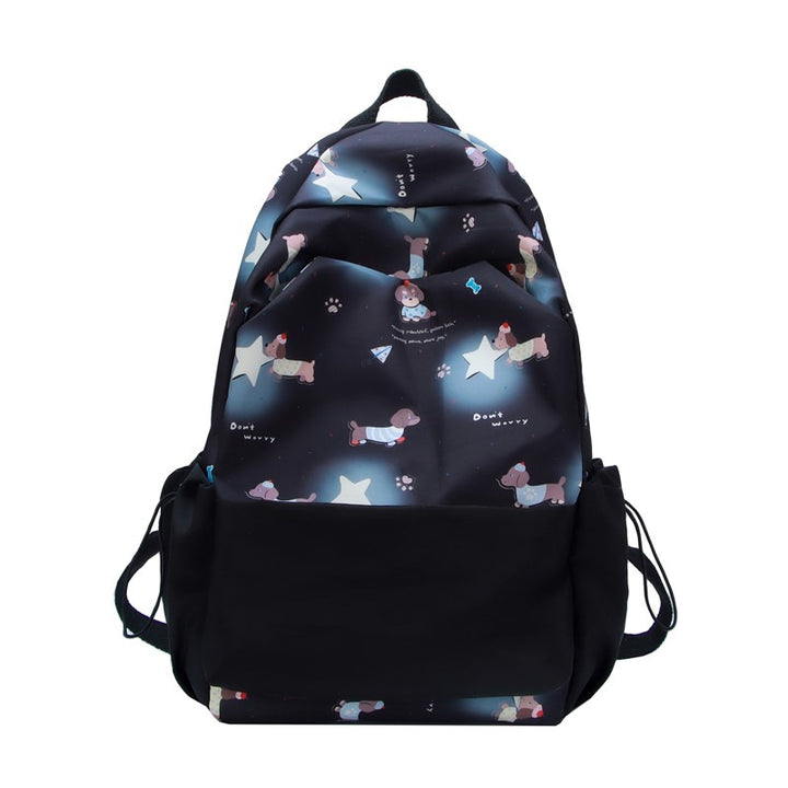 Plush Backpack with Animal Motif and Multifunctional Design Bowlift