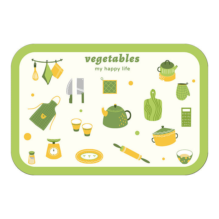 Dessert-Themed Kitchen Mat Bowlift