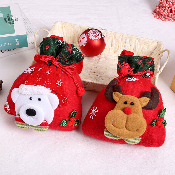 Decorative Christmas gift bag Bowlift