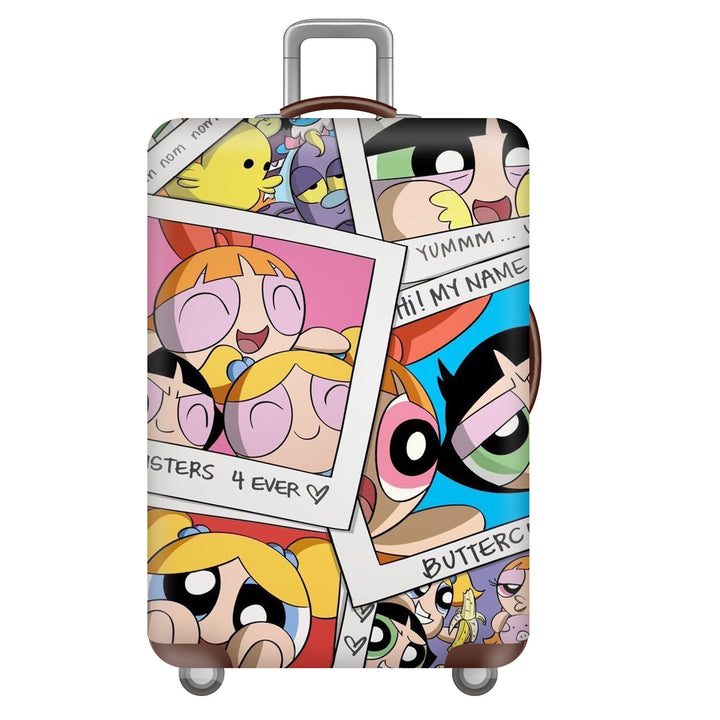 Women's Hard Shell Suitcase with Unique Illustrative Design Bowlift