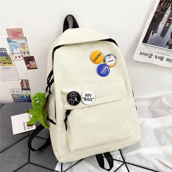 Casual Canvas Backpack Bowlift