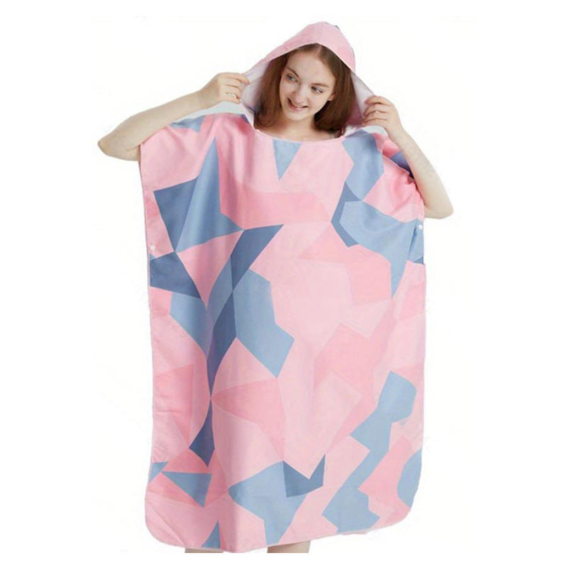 Badeponcho with stylish design and practical hood Bowlift