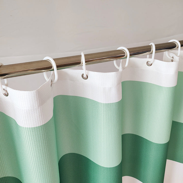 Decorative Bathroom Shower Curtain Bowlift