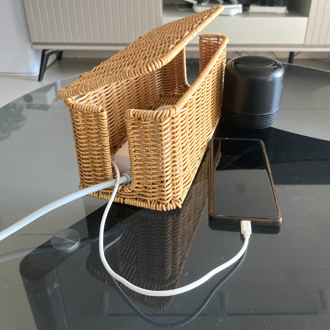 Women Cable Organizer Basket Bowlift