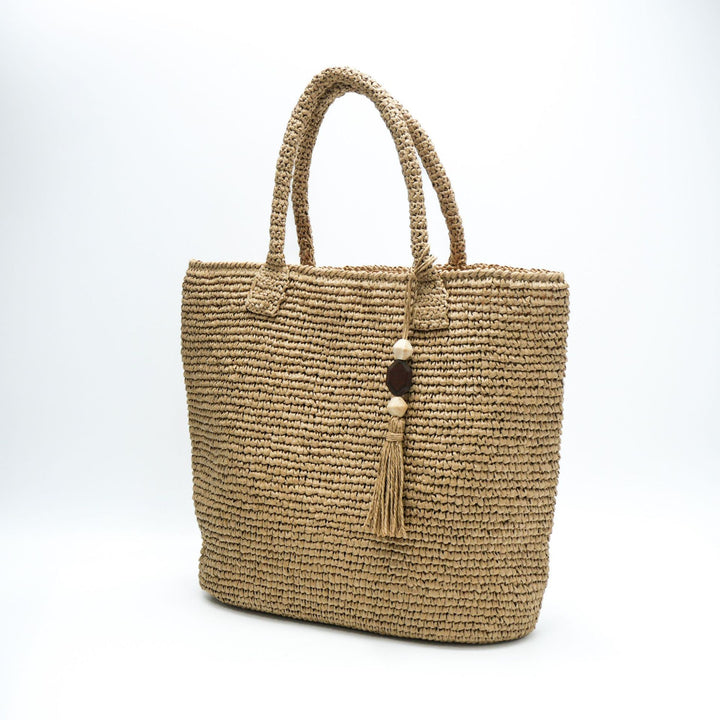 Braided natural material bag Bowlift