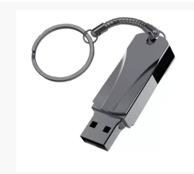 Sleek Keychain USB Flash Drive Bowlift
