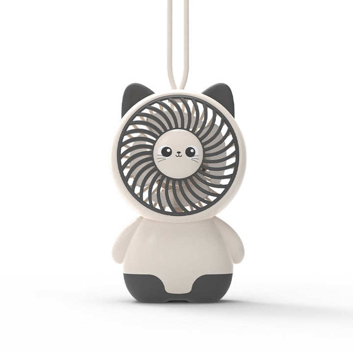 Ladies Portable Cat Fan Bowlift
