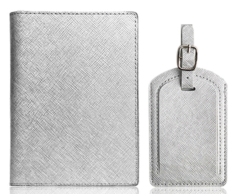 Stylish Passport and Luggage Tag Set Bowlift