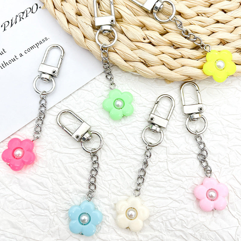 Floral Charm Eyewear Holder Chain Bowlift