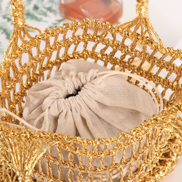 Handwoven net shopper bag Bowlift