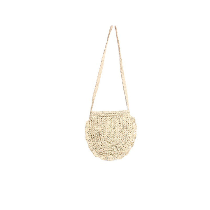 Handcrafted shoulder bag with perforated design Bowlift