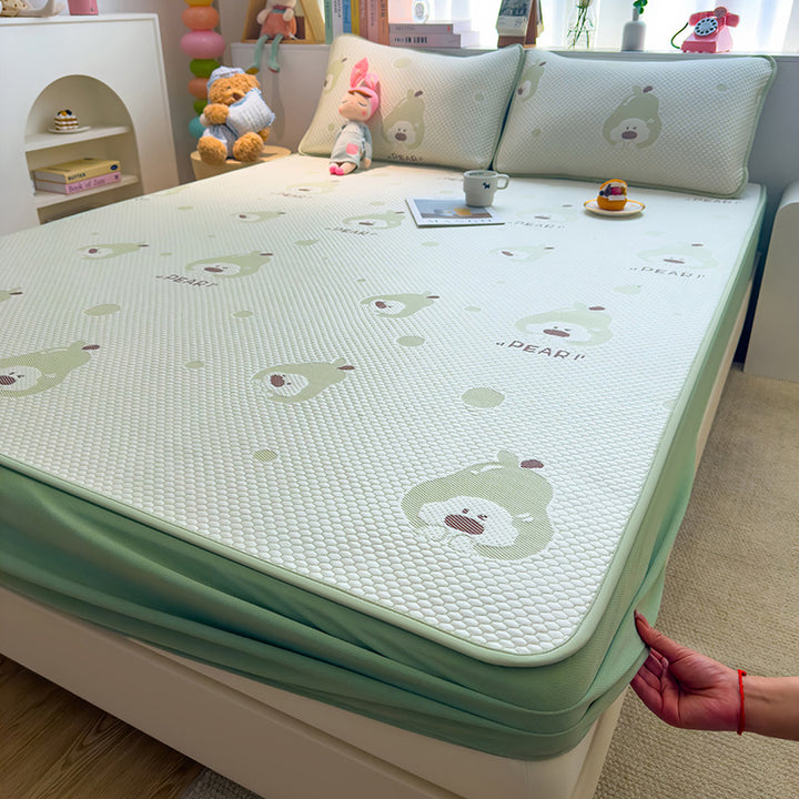 Playful Rainbow Mattress Protector