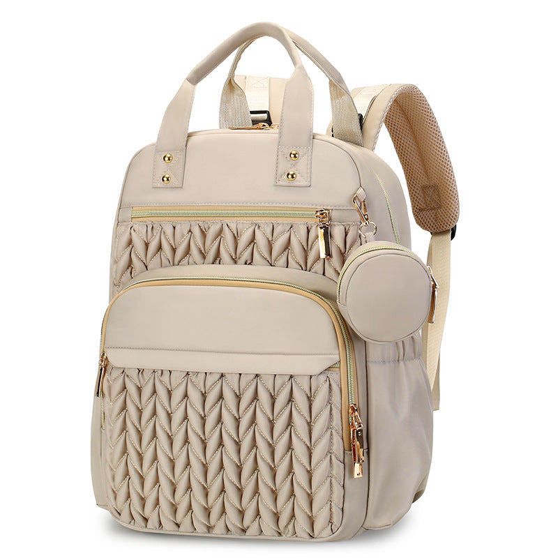Fashionable backpack with practical compartment system Bowlift