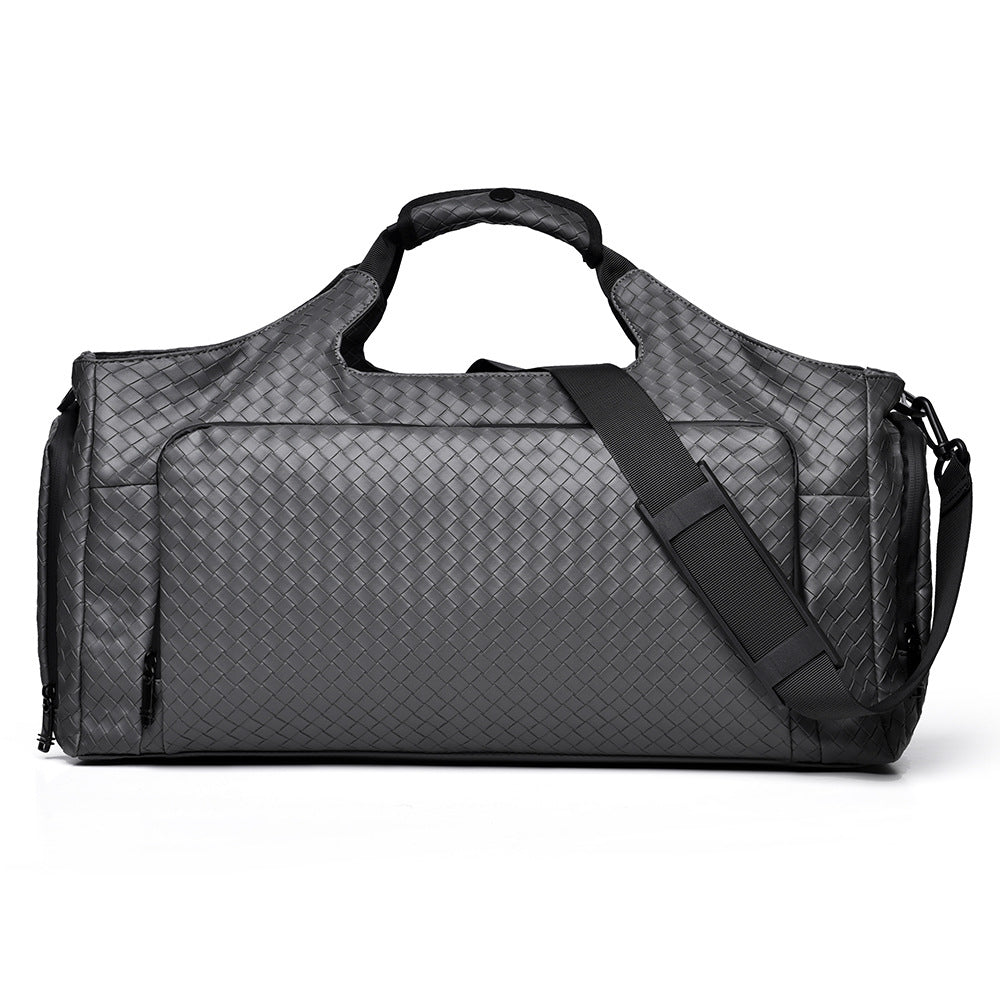 Premium Woven Travel Duffel Bag Bowlift
