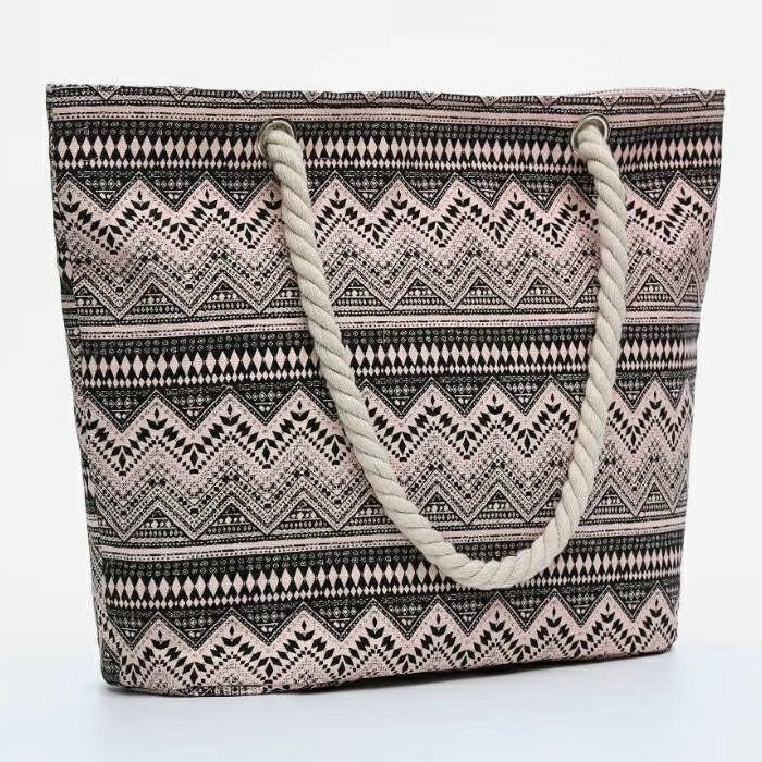 Fashionable and Large Beach Bag Made of Durable Material Bowlift