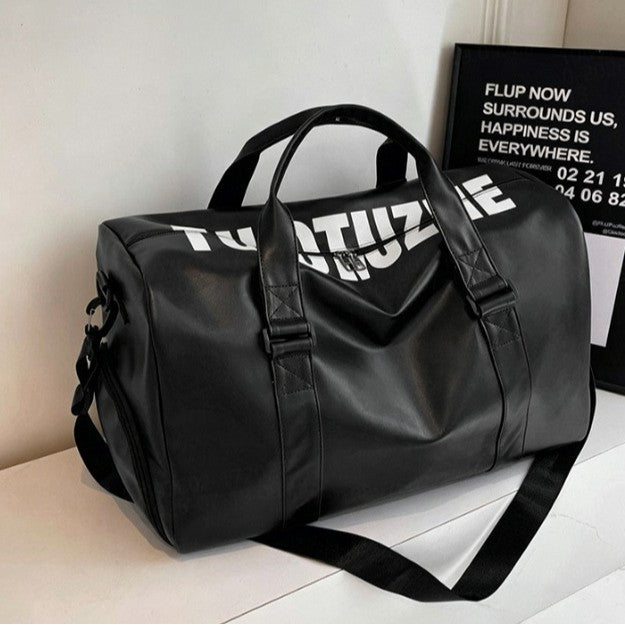 Glossy Finish Travel Duffel Bag Bowlift