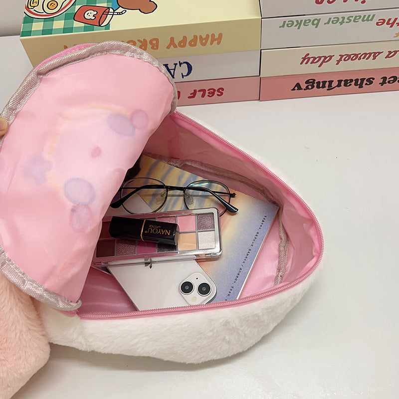 Plush Backpack in Cute Bunny Design Bowlift