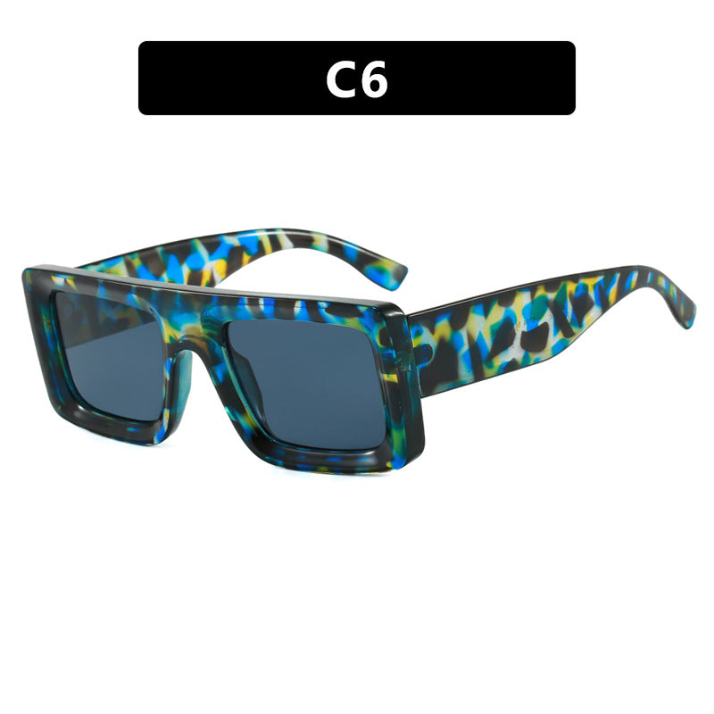 Women's fashionable square sunglasses with sturdy frame and protective lenses Bowlift
