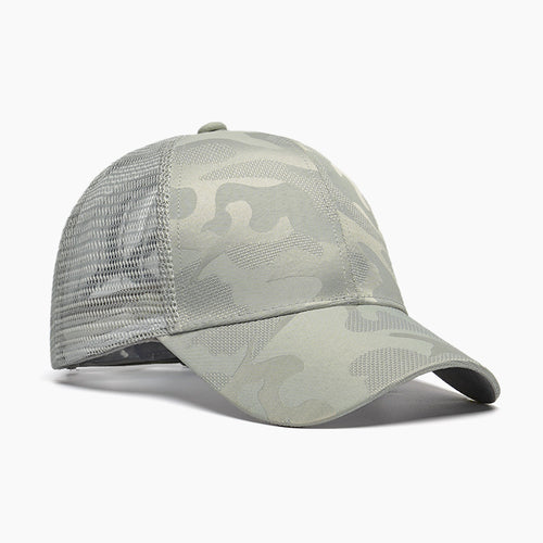 Unisex Breathable Camouflage Baseball Cap Bowlift
