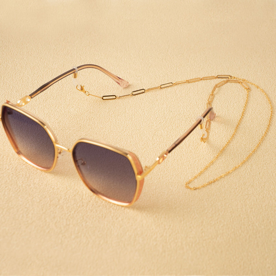 Elegant Paperclip Style Eyewear Chain Bowlift