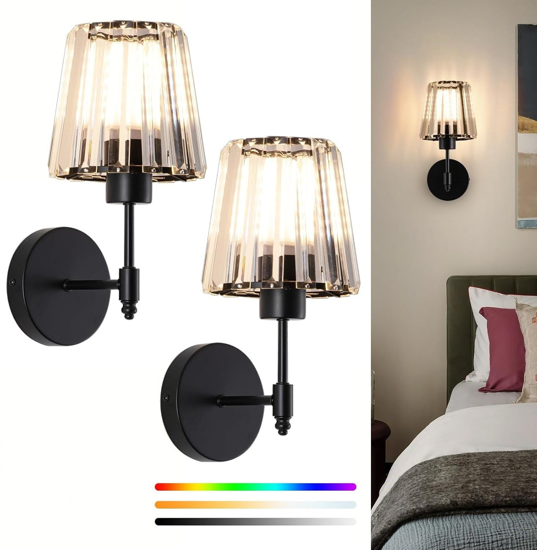 Crystal Accent Wall Lamp
