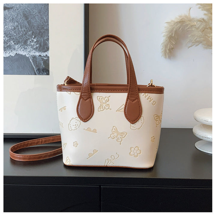 Playful Mini Handheld Tote Bag Bowlift