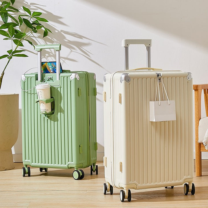 Sleek Compact Hard-Shell Carry-On Suitcase Bowlift