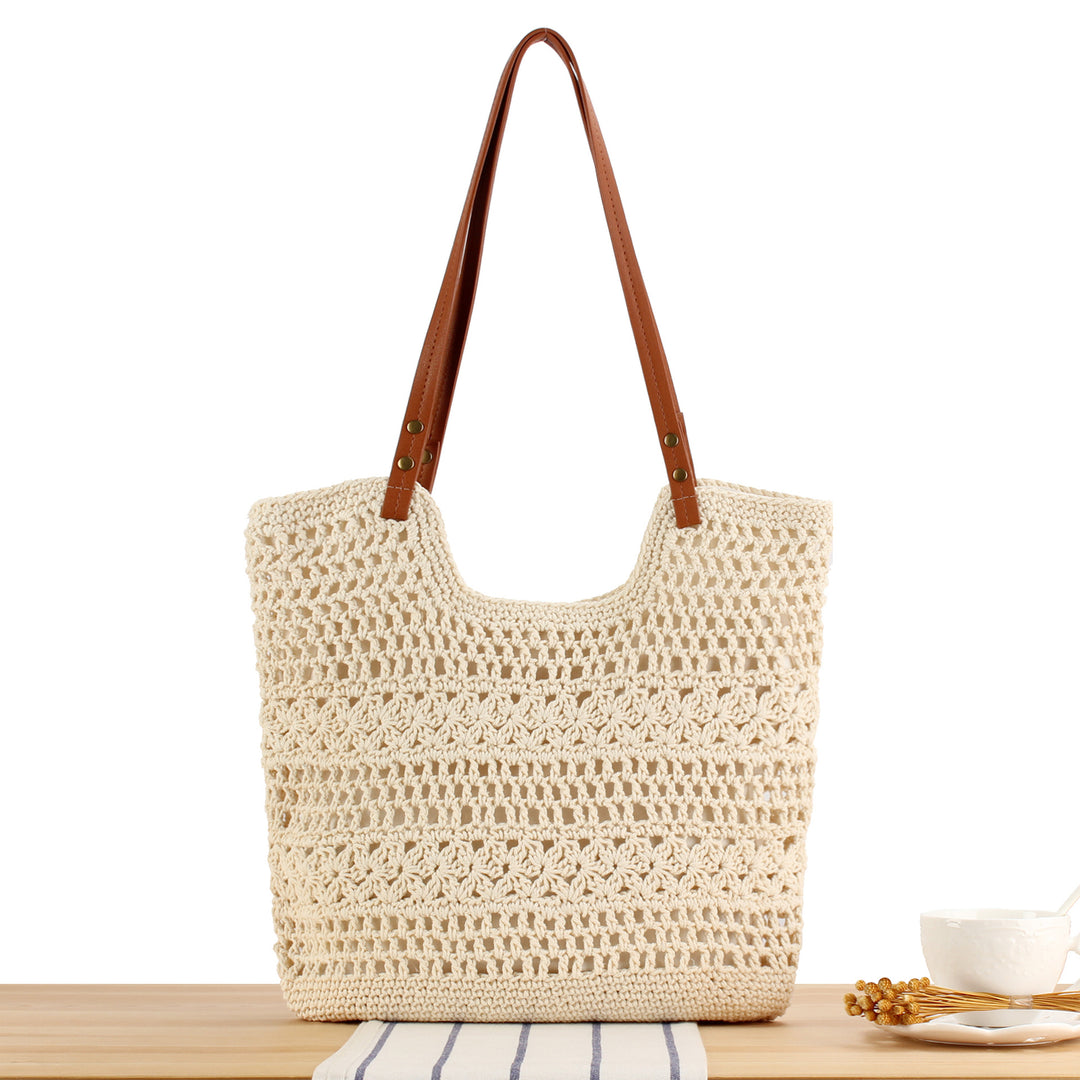 Macramé Handbag with Sturdy Handle Bowlift