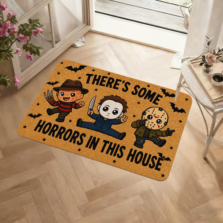Horror-Themed Decorative Area Mat Bowlift