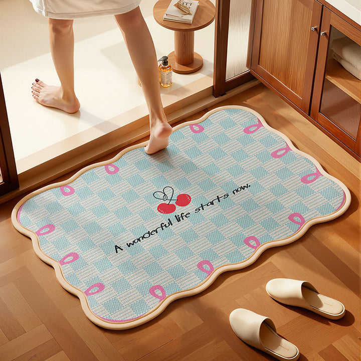 Creative Design Bath Mat Bowlift