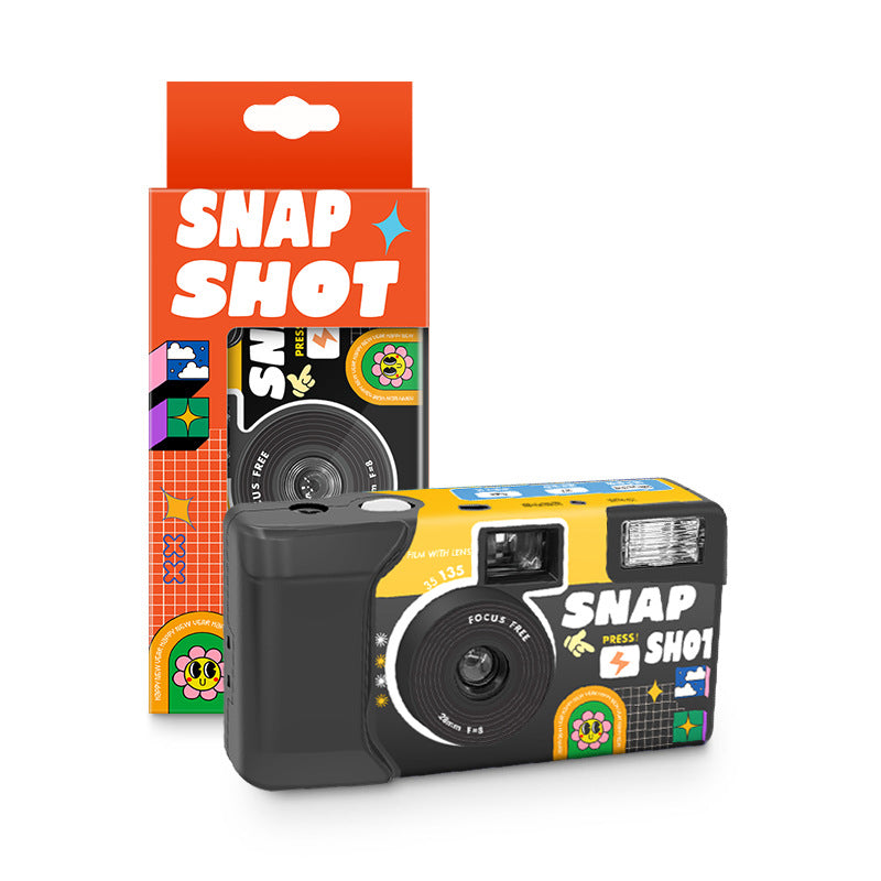 Snap-and-Shoot Disposable Camera Bowlift