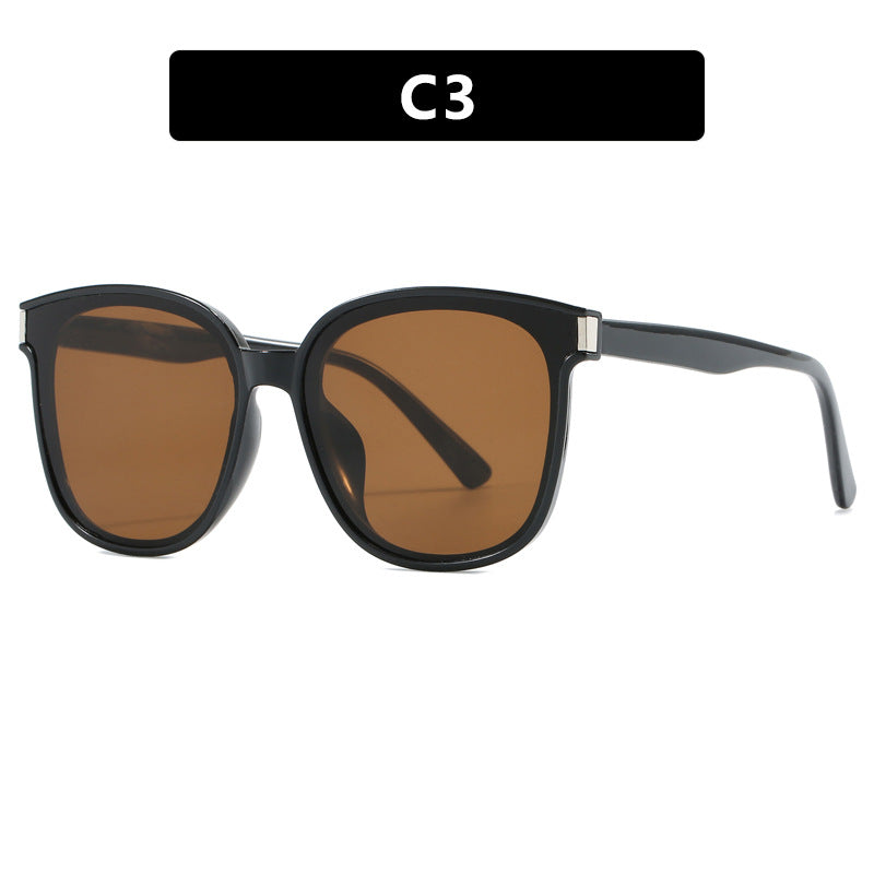 Women's stylish sunglasses with high-quality, transparent plastic frame Bowlift