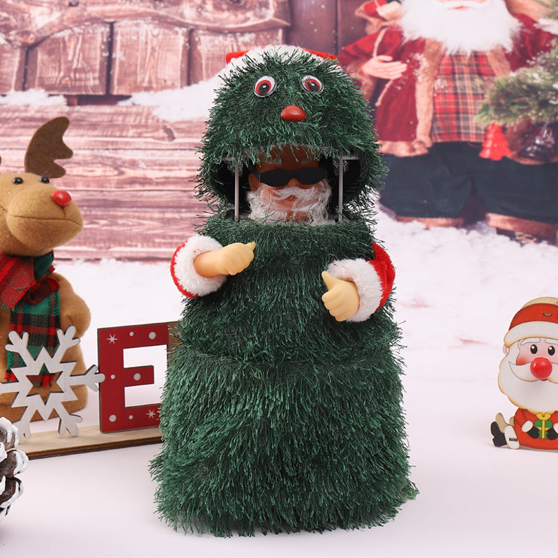 Funny Santa Claus decoration figure Bowlift