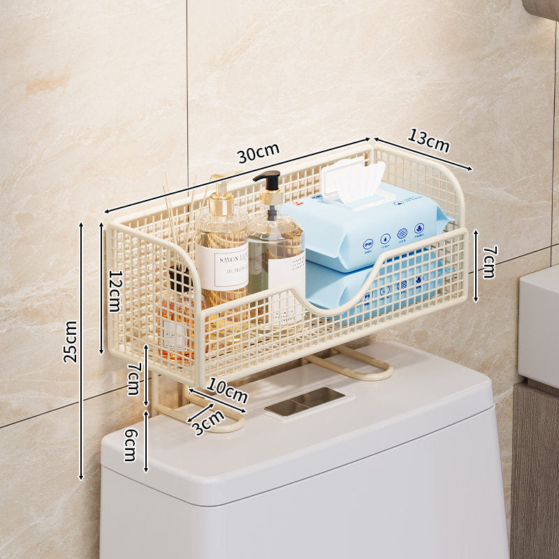 Over-Toilet Storage Organizer Rack Bowlift