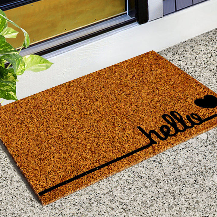 Decorative Welcome Mat Bowlift