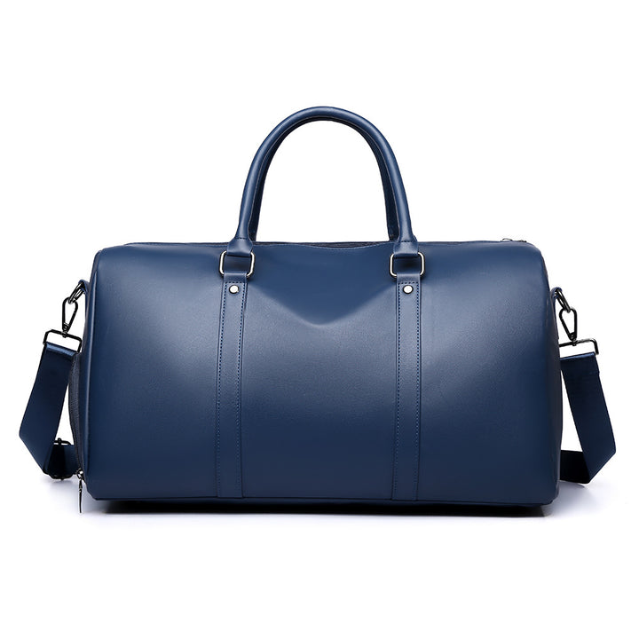 Premium Leather Travel Duffel Bag Bowlift