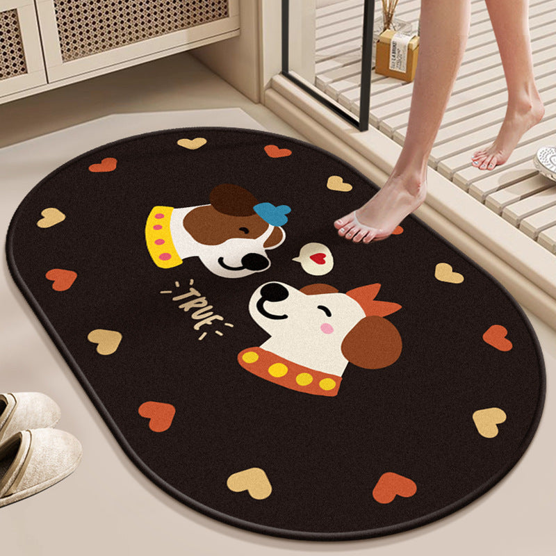 Decorative Area Rug Bowlift