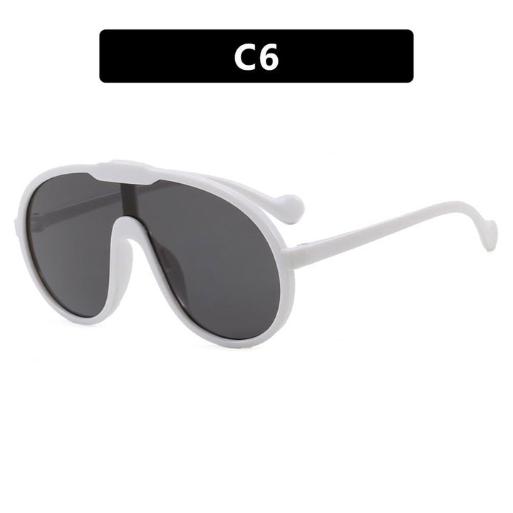 Ladies fashionable sports sunglasses in unique design with UV protection and flexible temples Bowlift