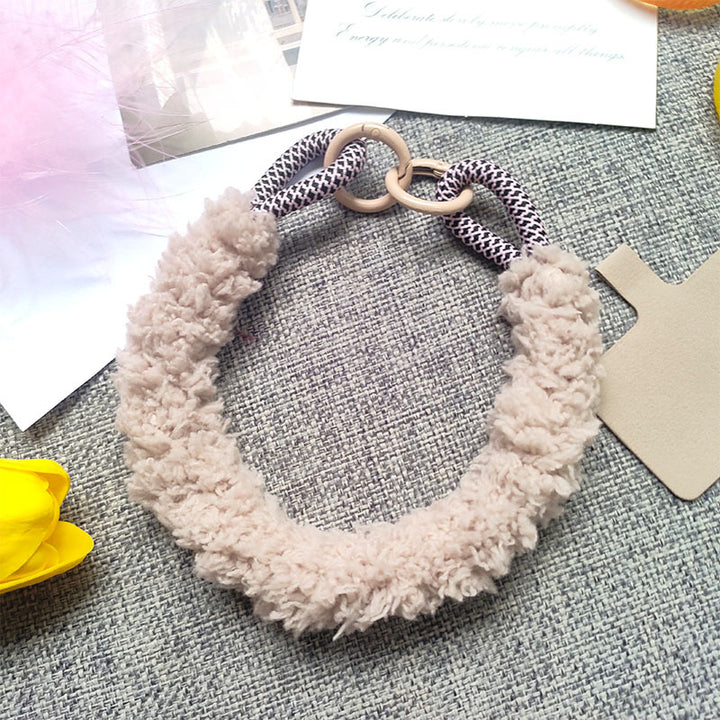Cozy Fabric Phone Strap Bowlift