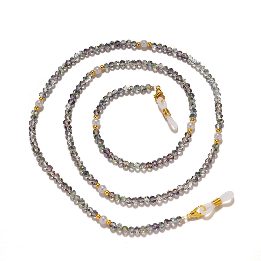 Elegant Beaded Eyewear Chain Bowlift