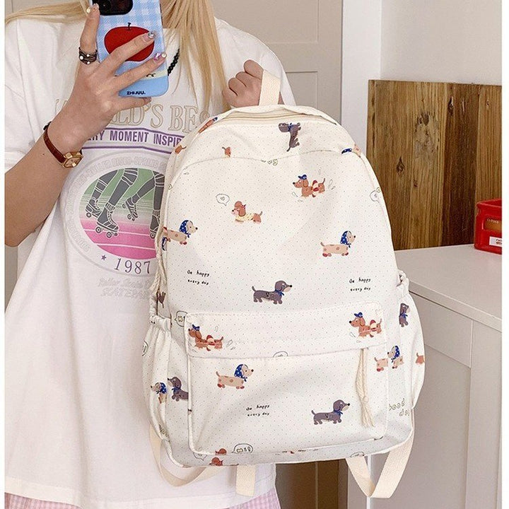 Backpack with Playful Animal Design Bowlift