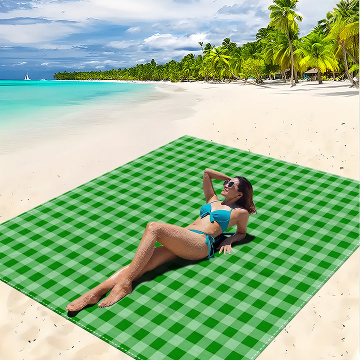 Mandala Design Beach Mat Bowlift